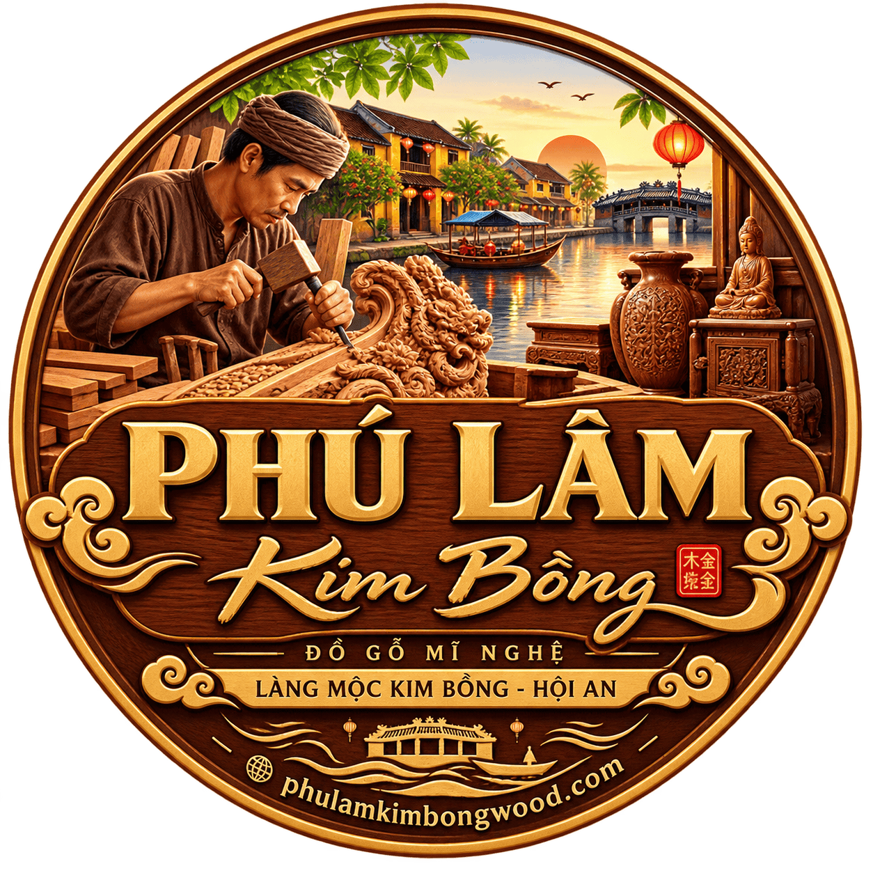 Đồ gỗ mỹ nghệ Phú Lâm Kim Bồng